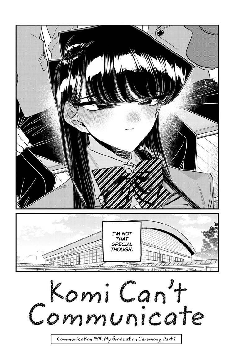 KOMI-SAN WA KOMYUSHOU DESU Chapter 499 - Page 5