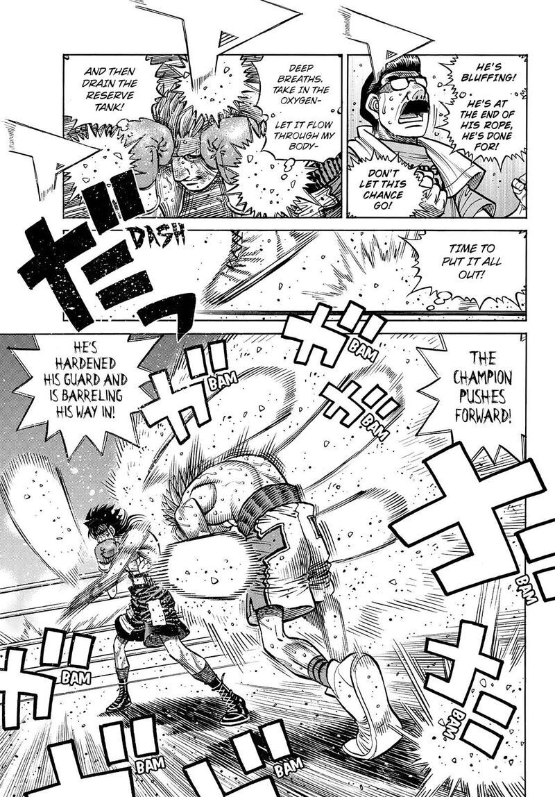 HAJIME NO IPPO Chapter 1474 - Page 3