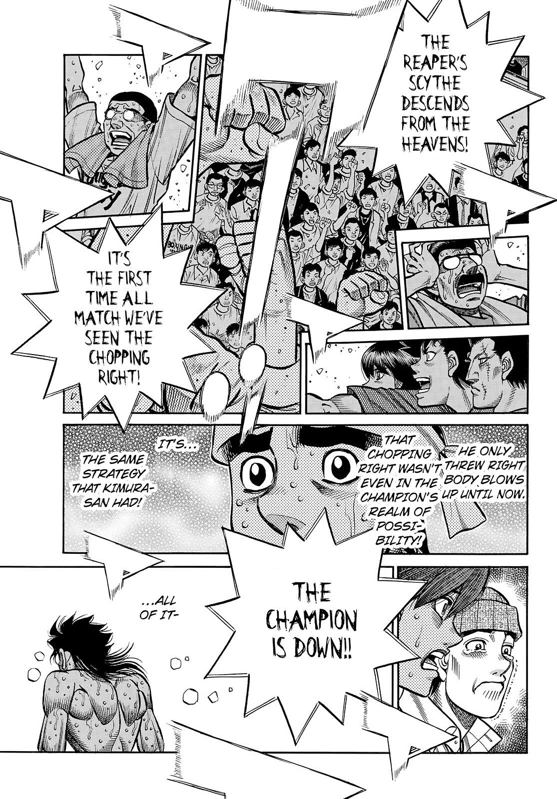 HAJIME NO IPPO Chapter 1475 - Page 8