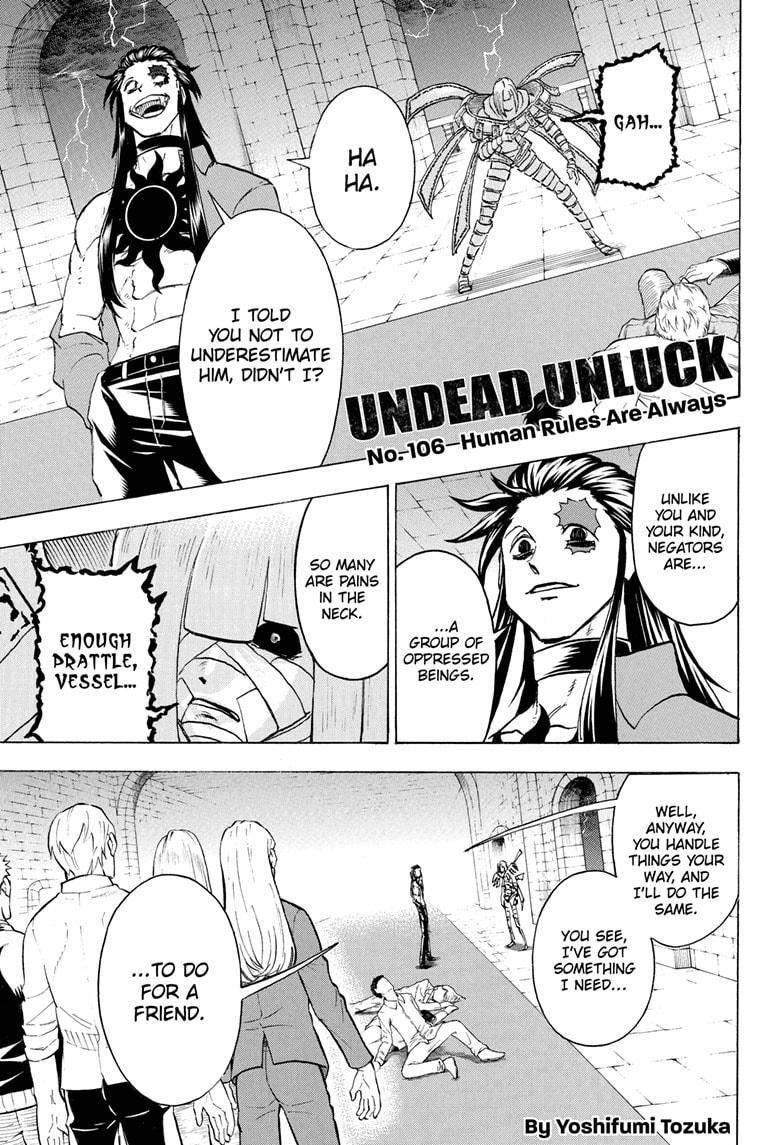 Undead + Unluck Chapter 106 - Page 1