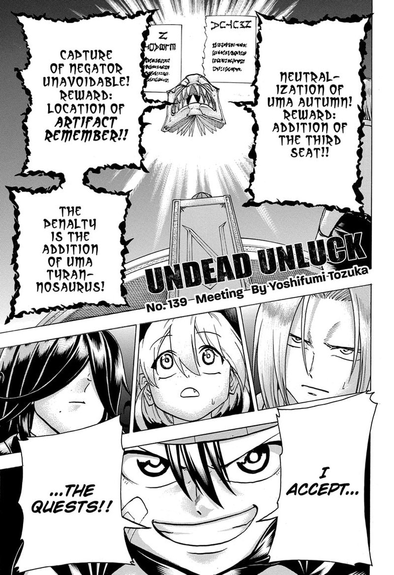 Undead + Unluck Chapter 139 - Page 1