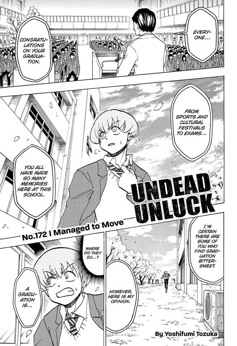 Undead + Unluck Chapter 172 - Page 1