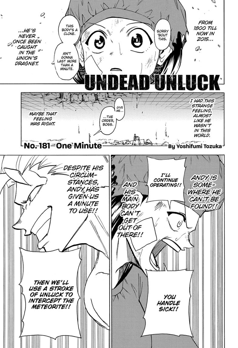 Undead + Unluck Chapter 181 - Page 1