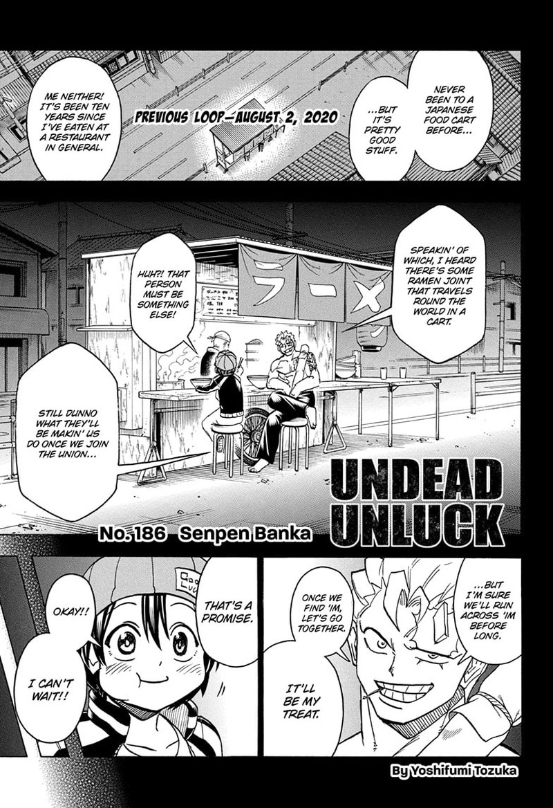 Undead + Unluck Chapter 186 - Page 1