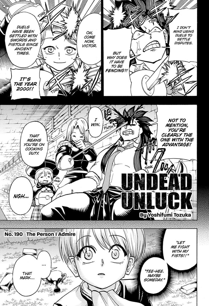 Undead + Unluck Chapter 190 - Page 1