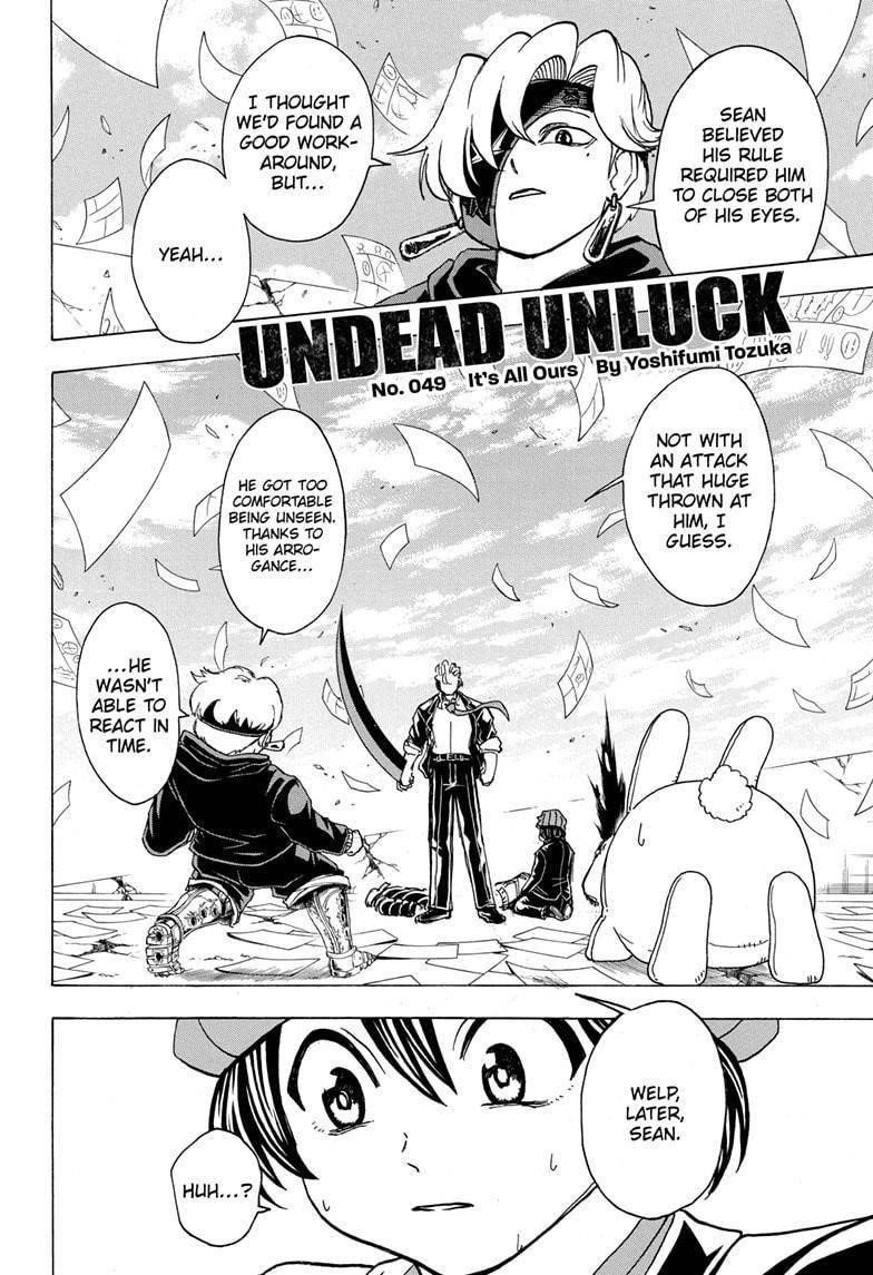 Undead + Unluck Chapter 49 - Page 2