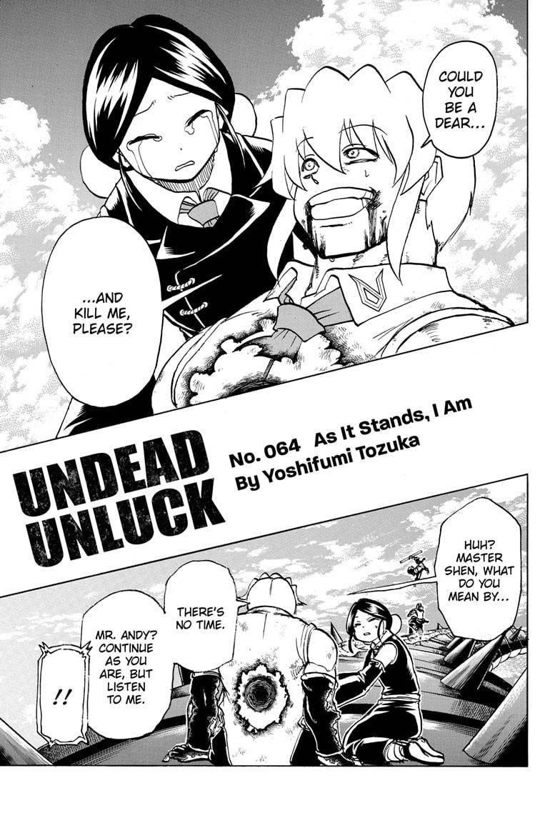 Undead + Unluck Chapter 64 - Page 1