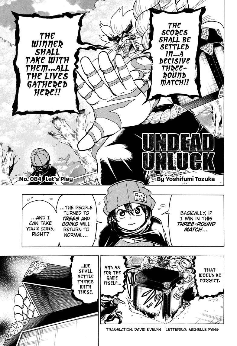 Undead + Unluck Chapter 84 - Page 1