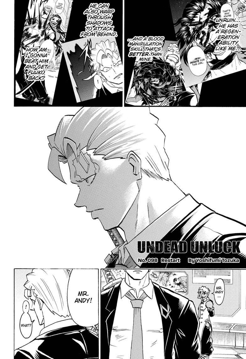 Undead + Unluck Chapter 98 - Page 2