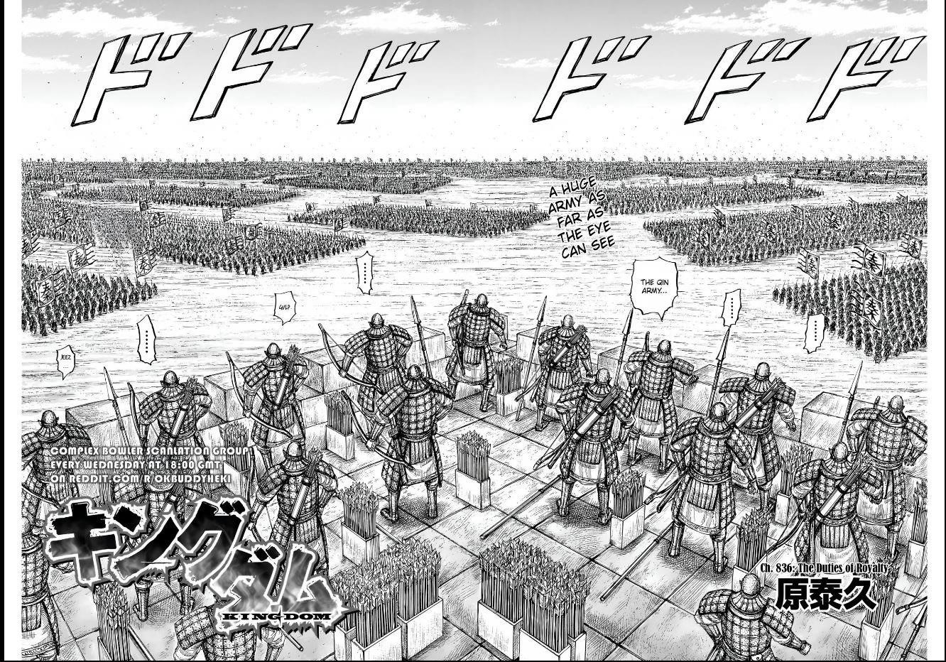 Kingdom Chapter 836 - Page 2