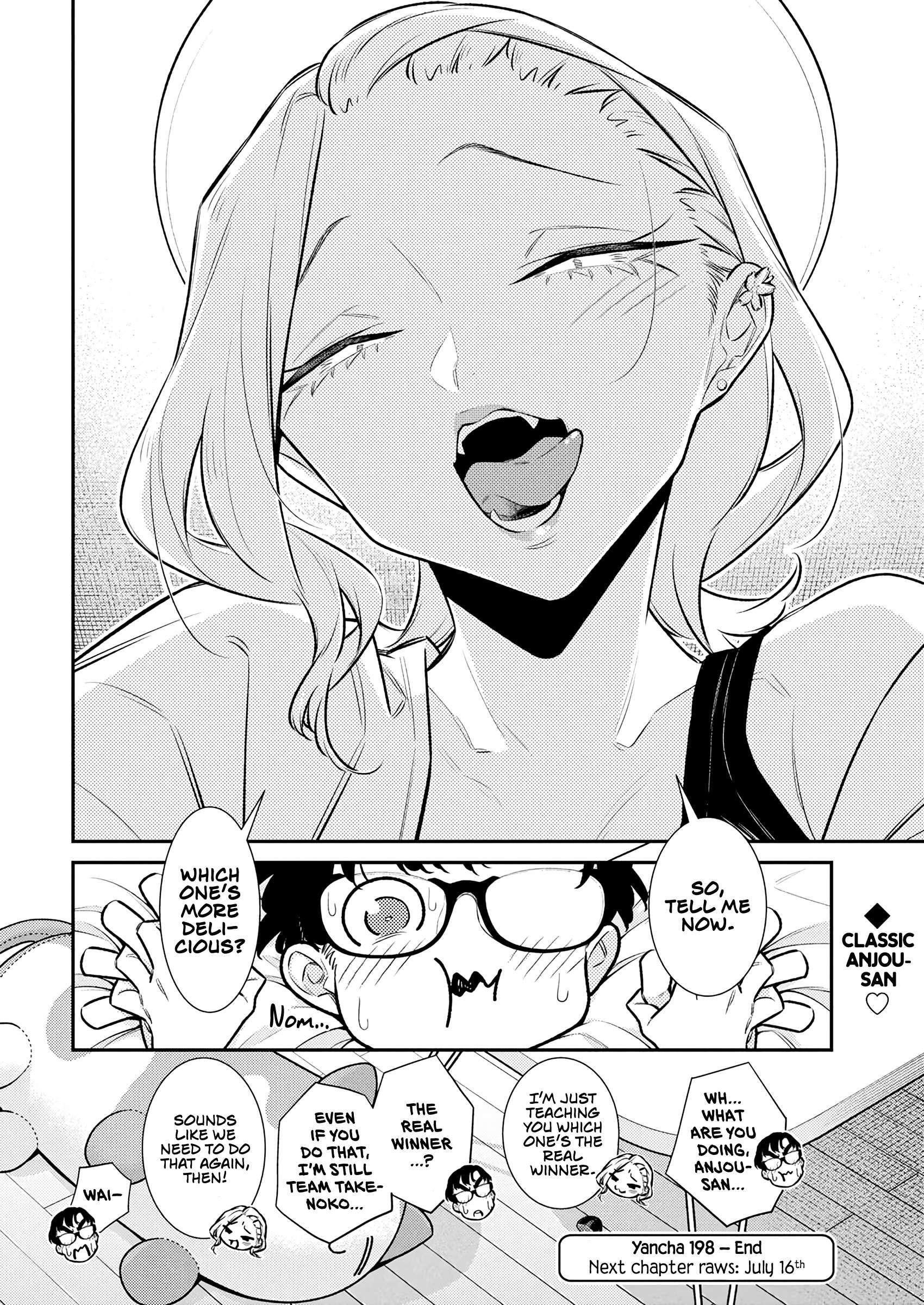 Yancha Gal no Anjou-san Chapter 198 - Page 14