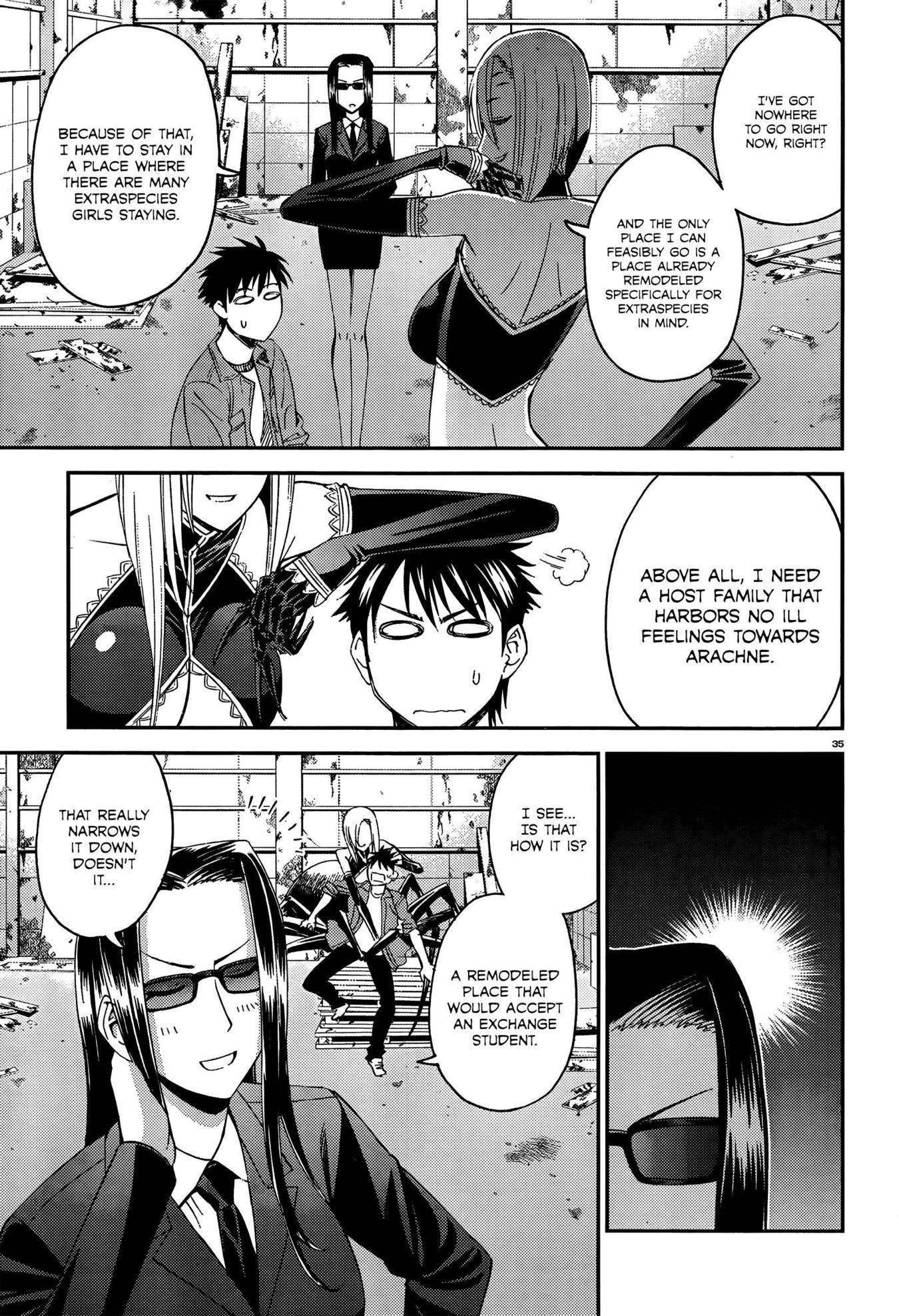 Monster Musume no Iru Nichijou Chapter 15 - Page 35