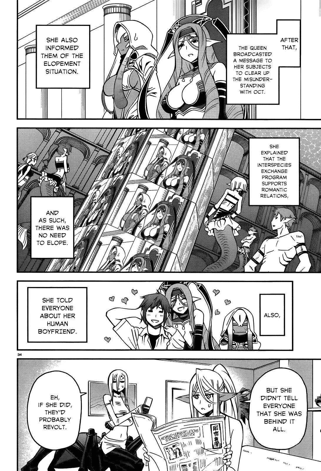 Monster Musume no Iru Nichijou Chapter 37 - Page 34