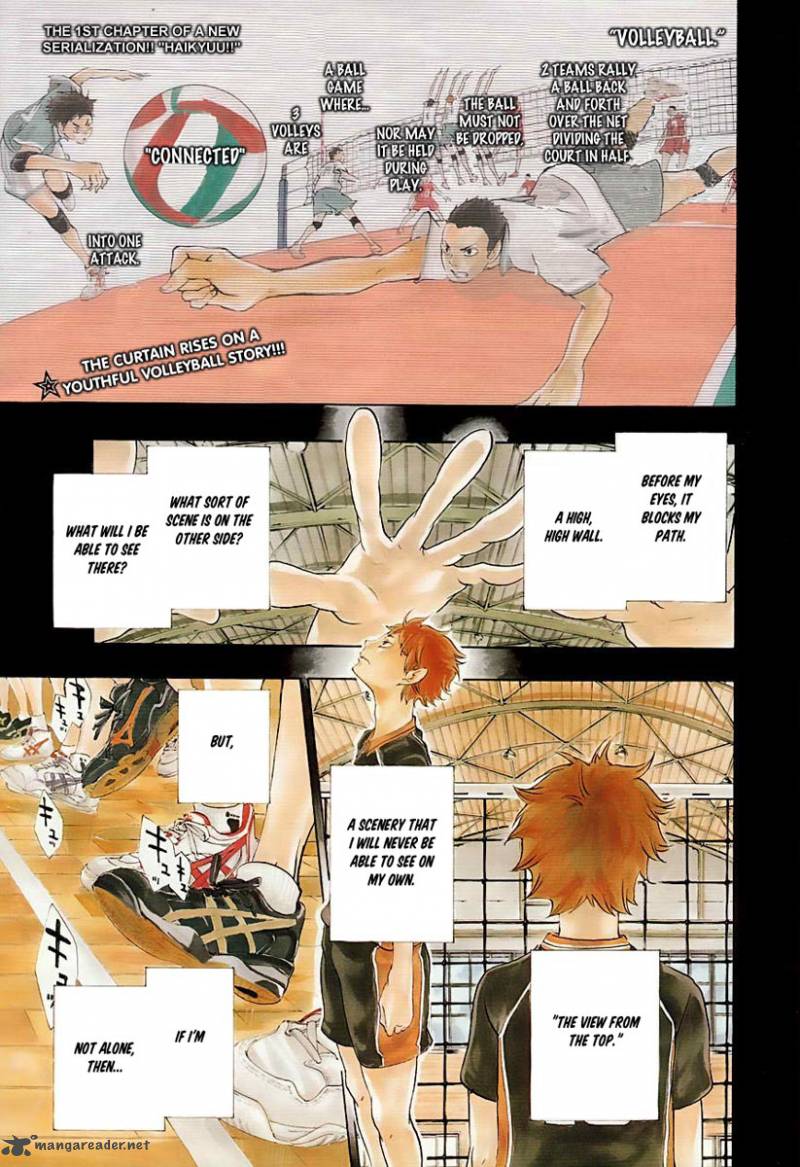 Haikyuu!! Chapter 1 - Page 4