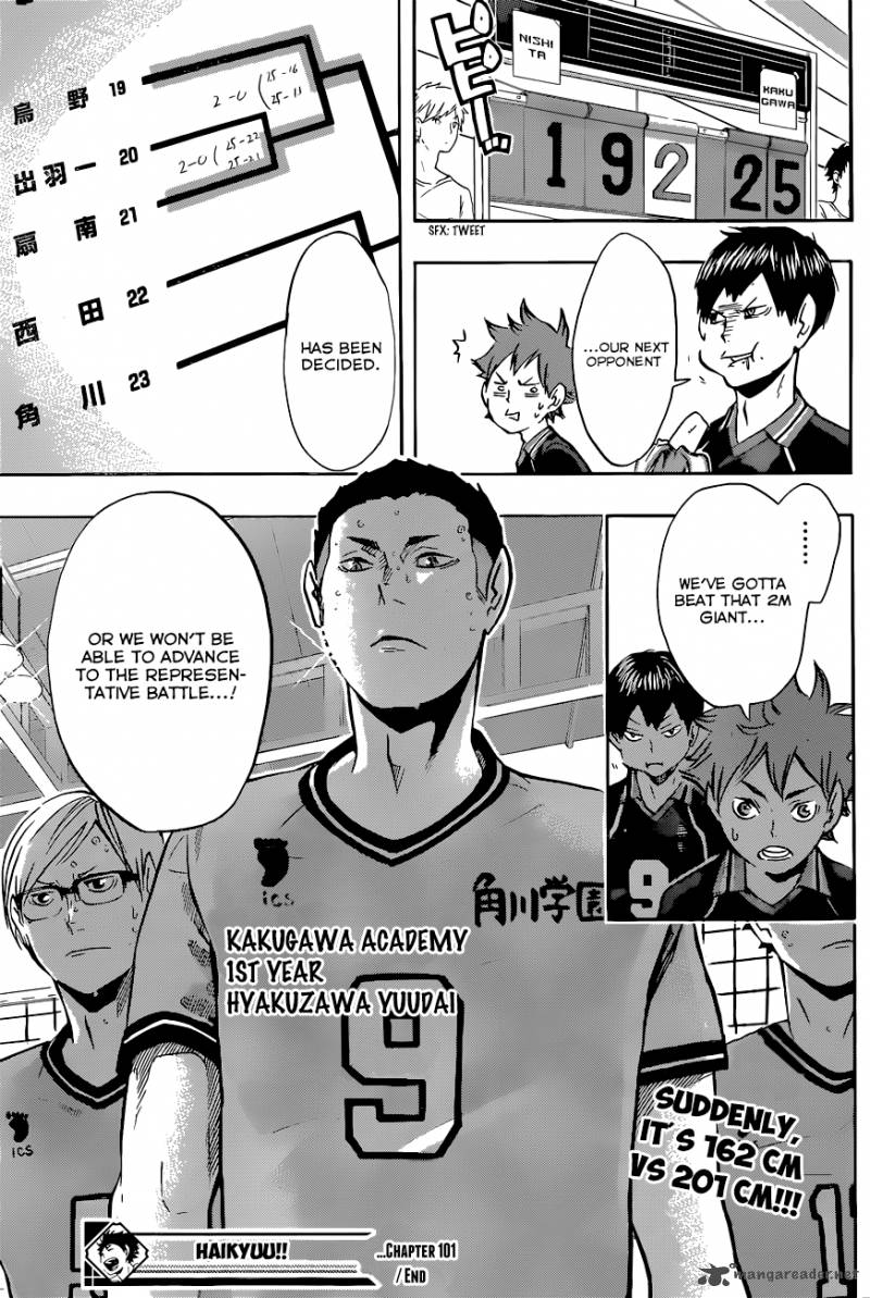 Haikyuu!! Chapter 101 - Page 19