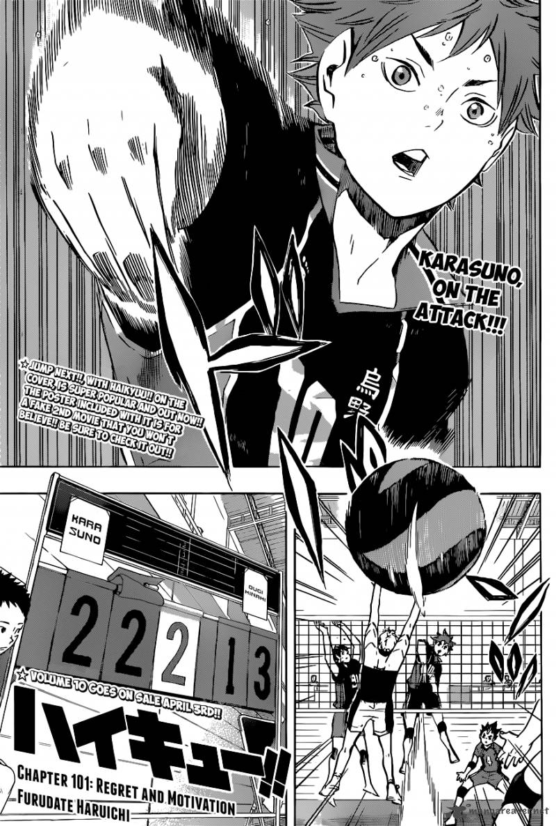 Haikyuu!! Chapter 101 - Page 2