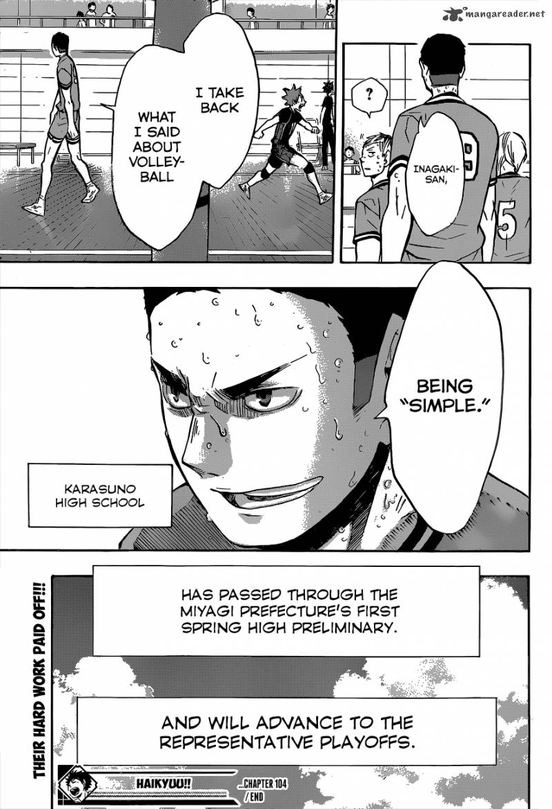 Haikyuu!! Chapter 104 - Page 30