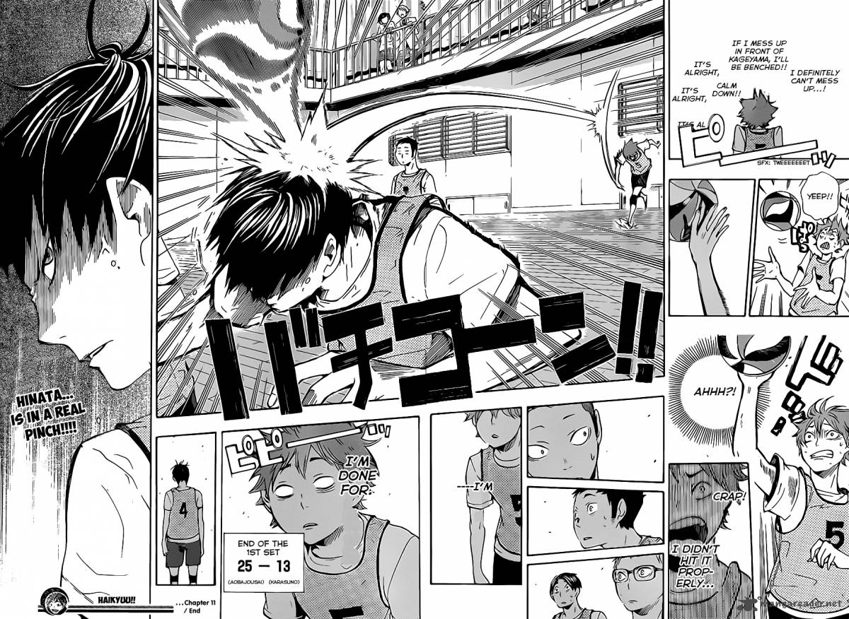 Haikyuu!! Chapter 11 - Page 20