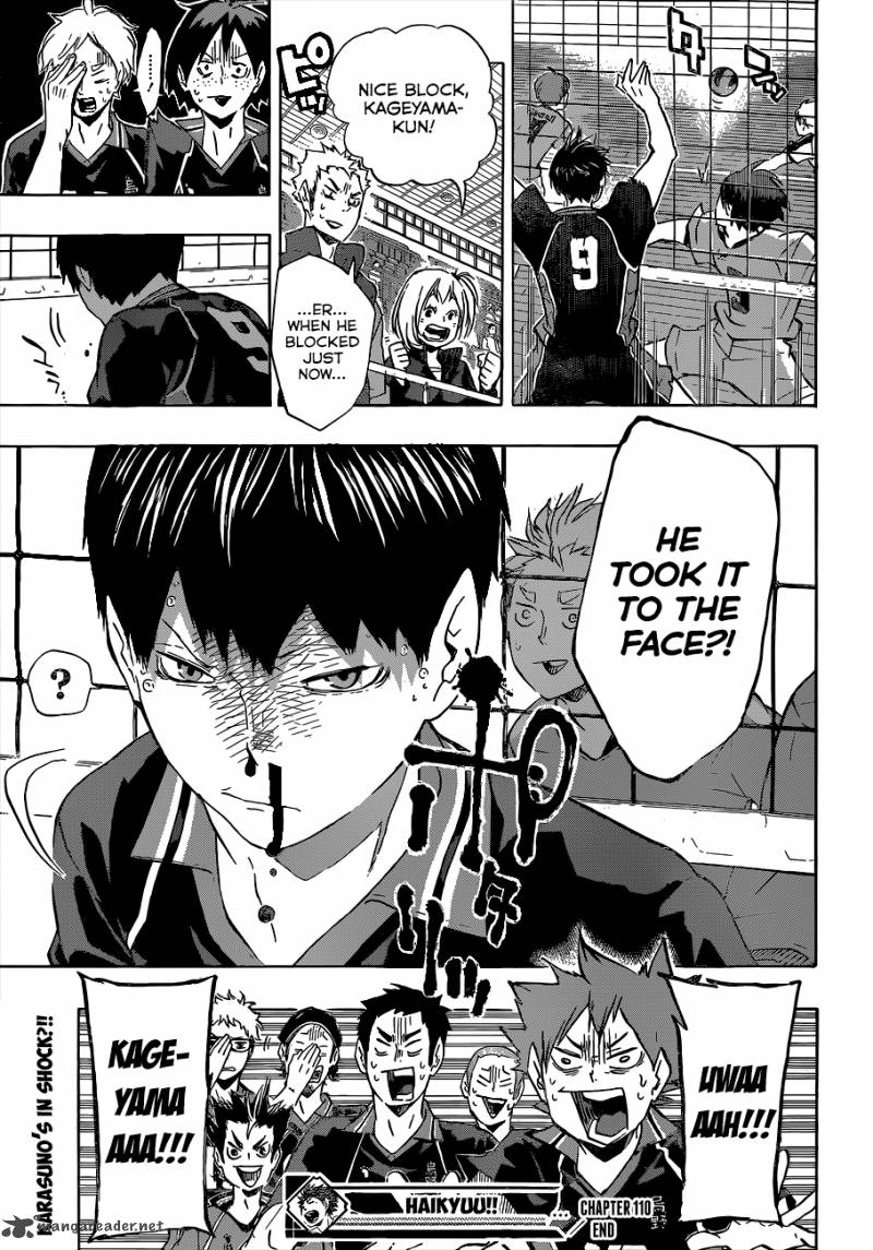 Haikyuu!! Chapter 110 - Page 20