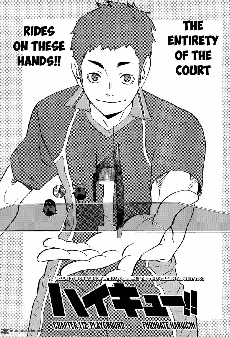 Haikyuu!! Chapter 112 - Page 2