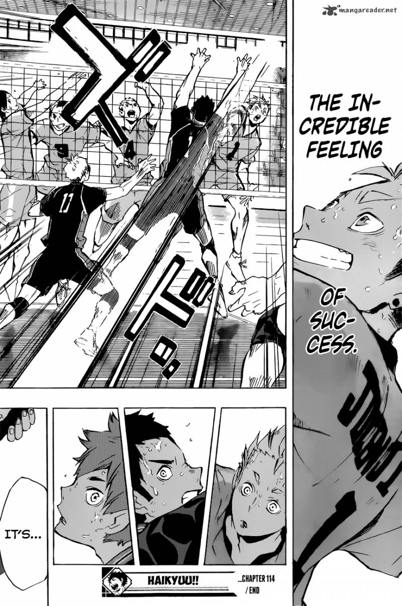 Haikyuu!! Chapter 114 - Page 20