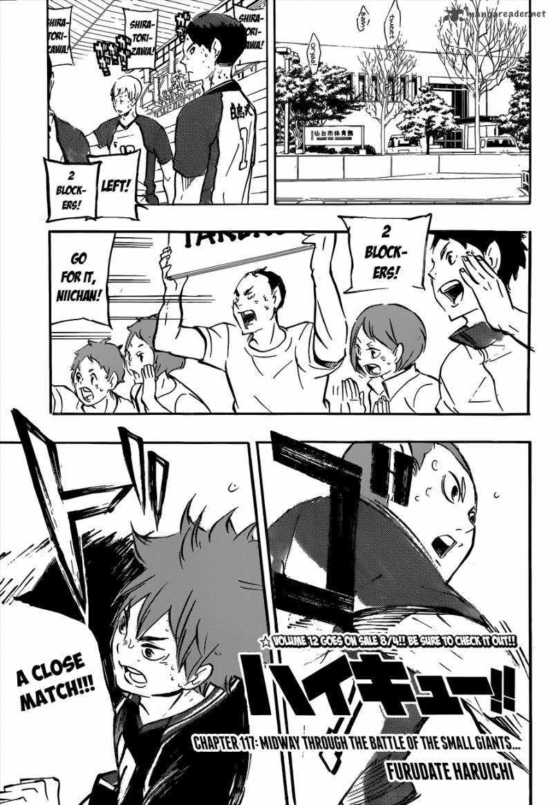 Haikyuu!! Chapter 117 - Page 2