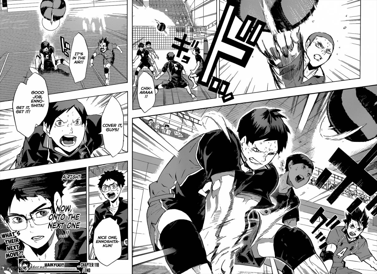 Haikyuu!! Chapter 118 - Page 18