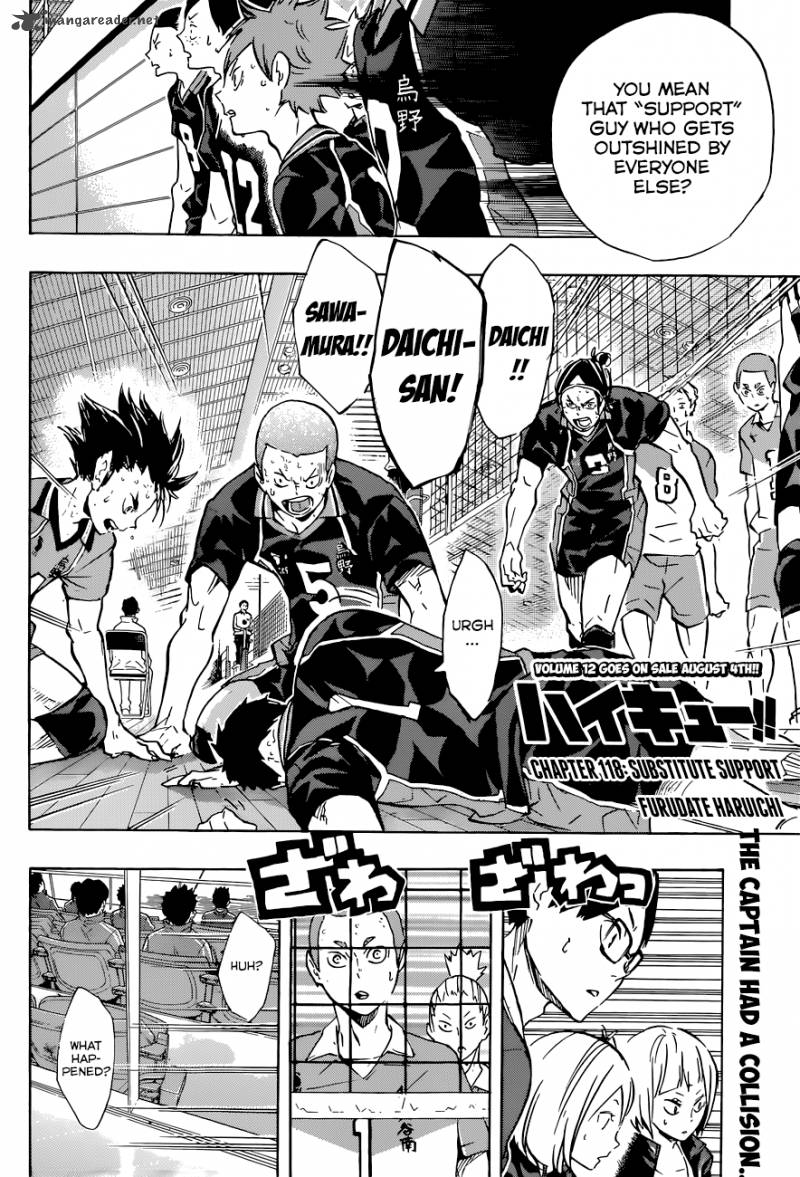 Haikyuu!! Chapter 118 - Page 3