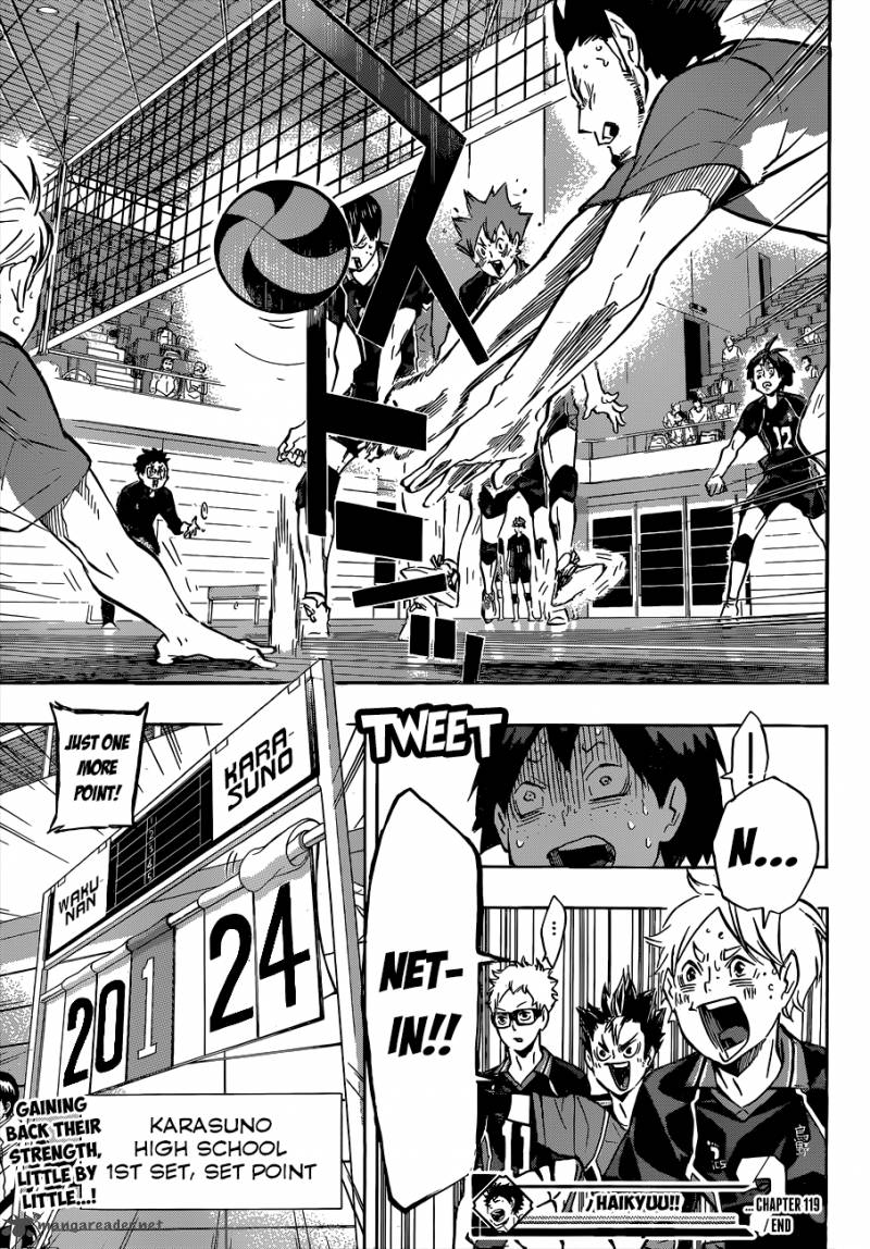 Haikyuu!! Chapter 119 - Page 20