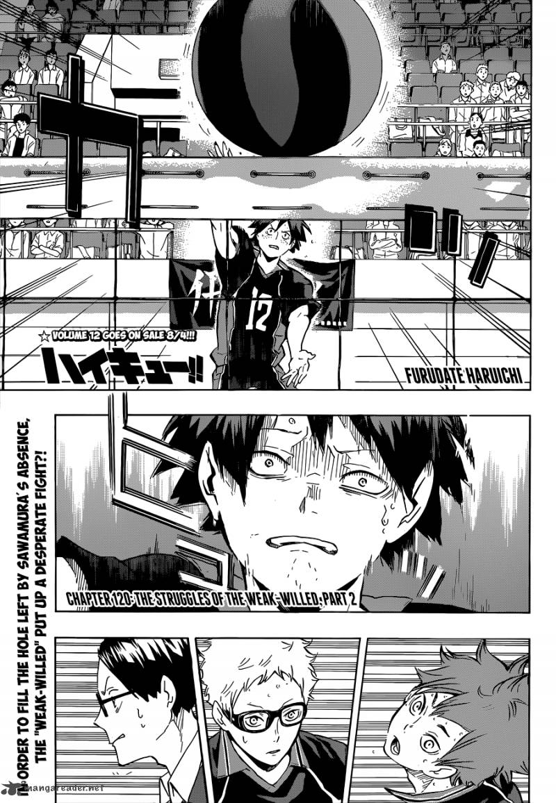 Haikyuu!! Chapter 120 - Page 2