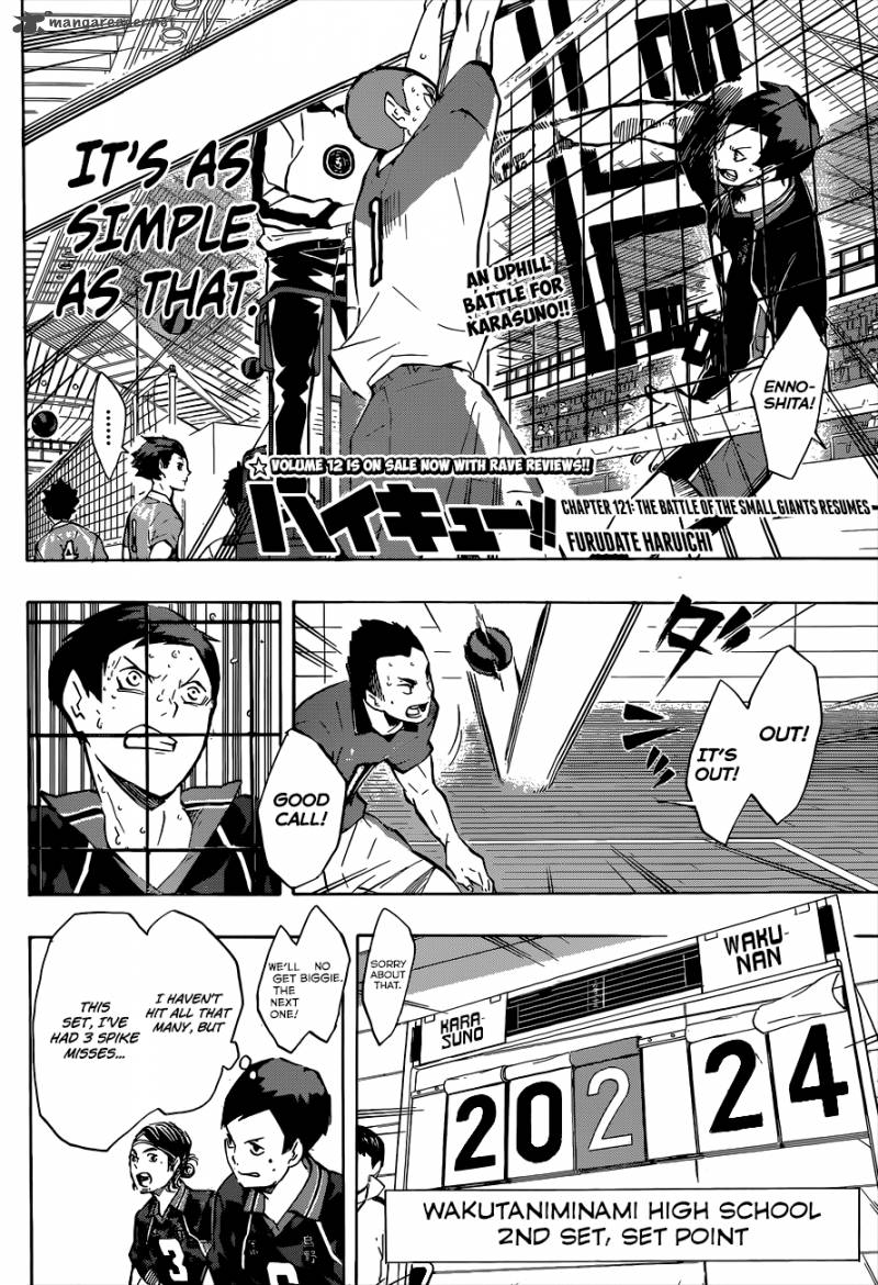 Haikyuu!! Chapter 121 - Page 3