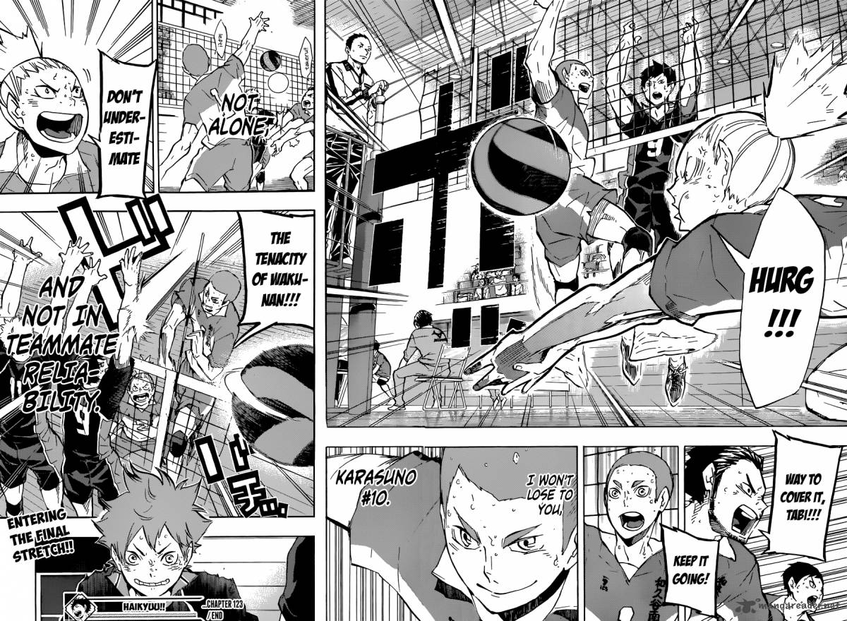 Haikyuu!! Chapter 123 - Page 20