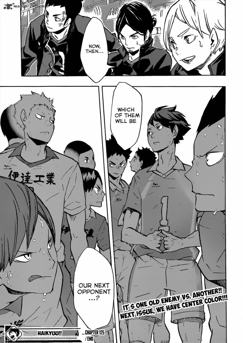 Haikyuu!! Chapter 125 - Page 20