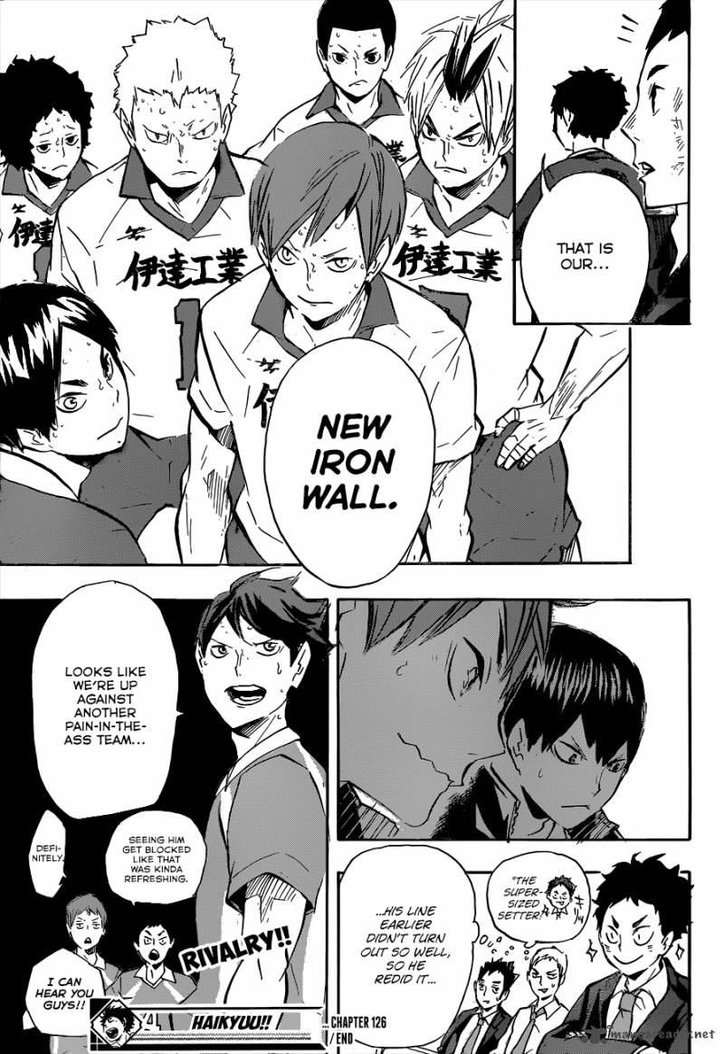 Haikyuu!! Chapter 126 - Page 21