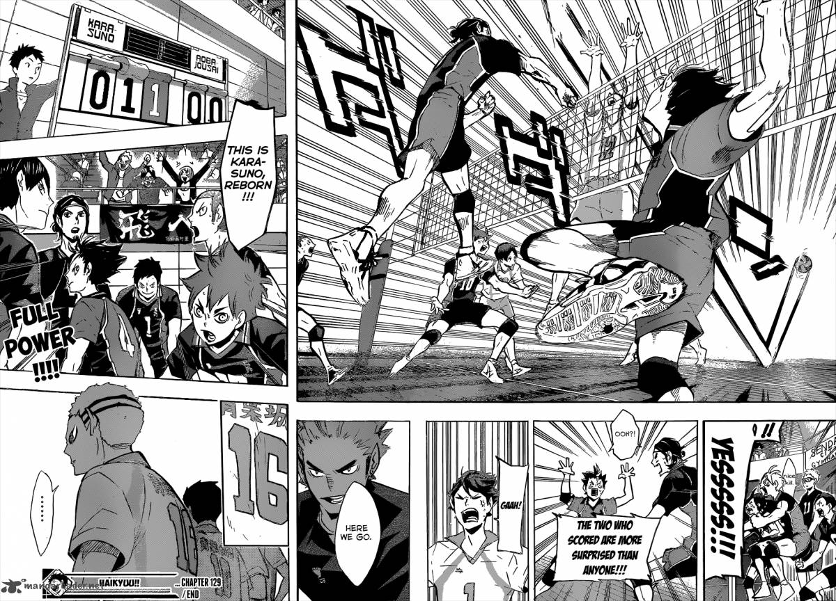 Haikyuu!! Chapter 129 - Page 17