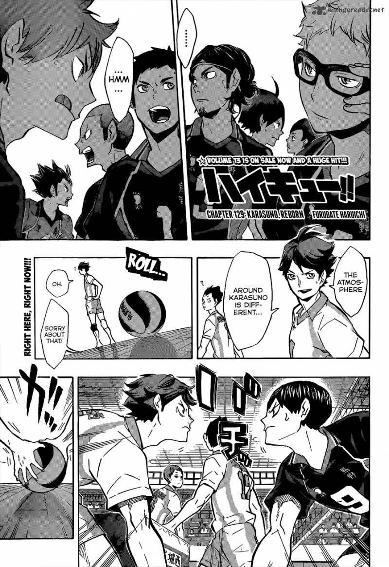 Haikyuu!! Chapter 129 - Page 2