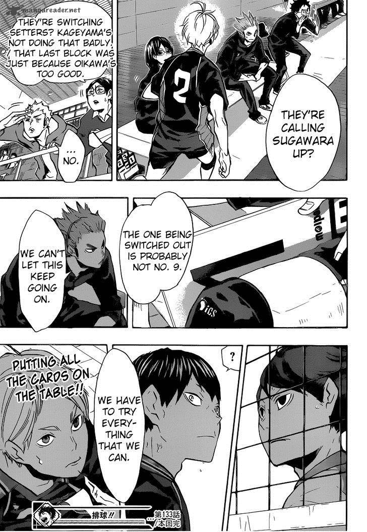 Haikyuu!! Chapter 133 - Page 19