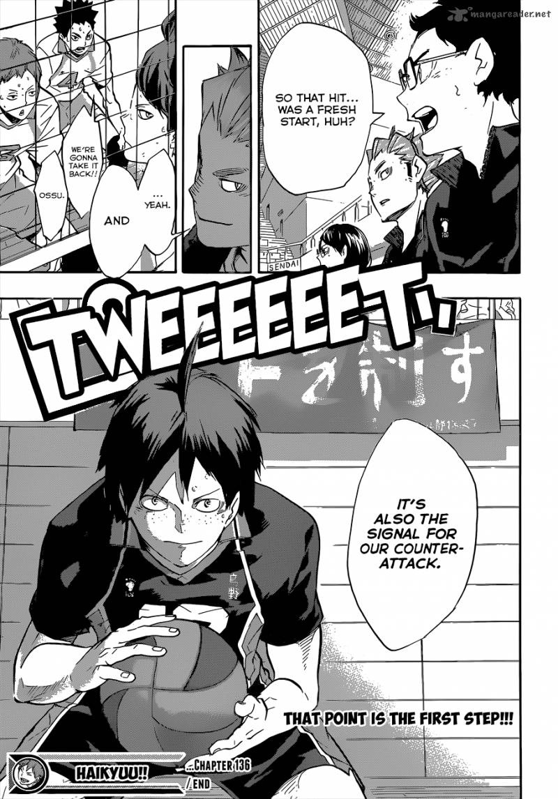 Haikyuu!! Chapter 136 - Page 18