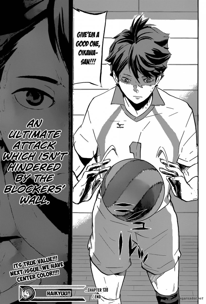 Haikyuu!! Chapter 138 - Page 19