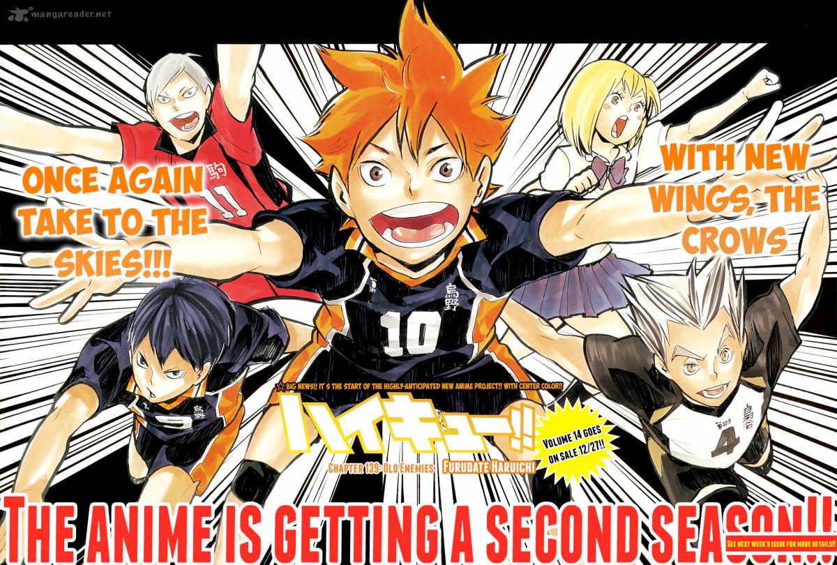 Haikyuu!! Chapter 139 - Page 2