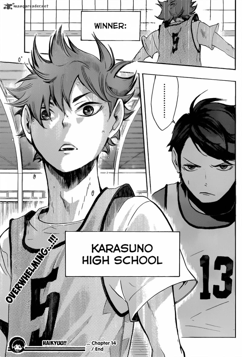 Haikyuu!! Chapter 14 - Page 20