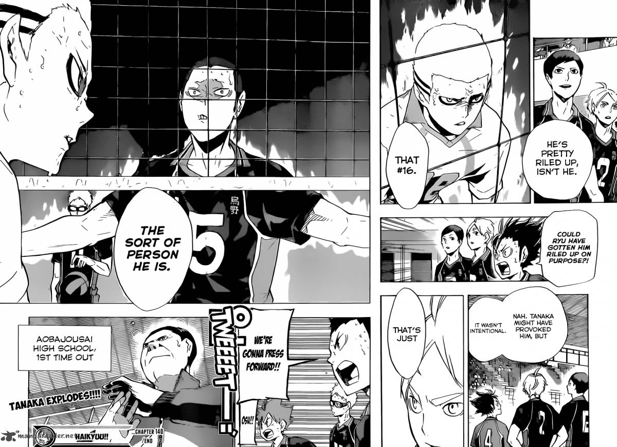 Haikyuu!! Chapter 140 - Page 19