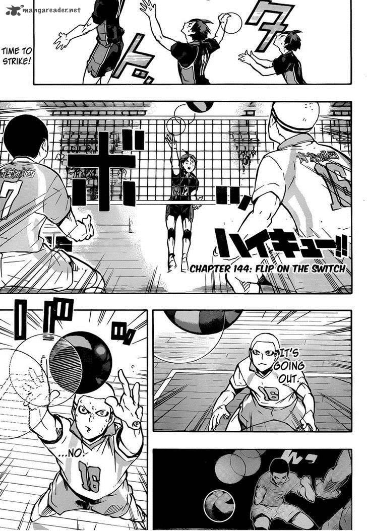 Haikyuu!! Chapter 144 - Page 1