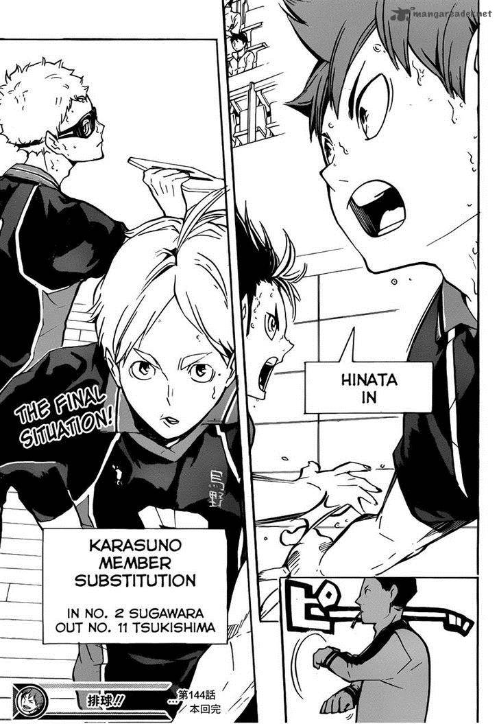 Haikyuu!! Chapter 144 - Page 17