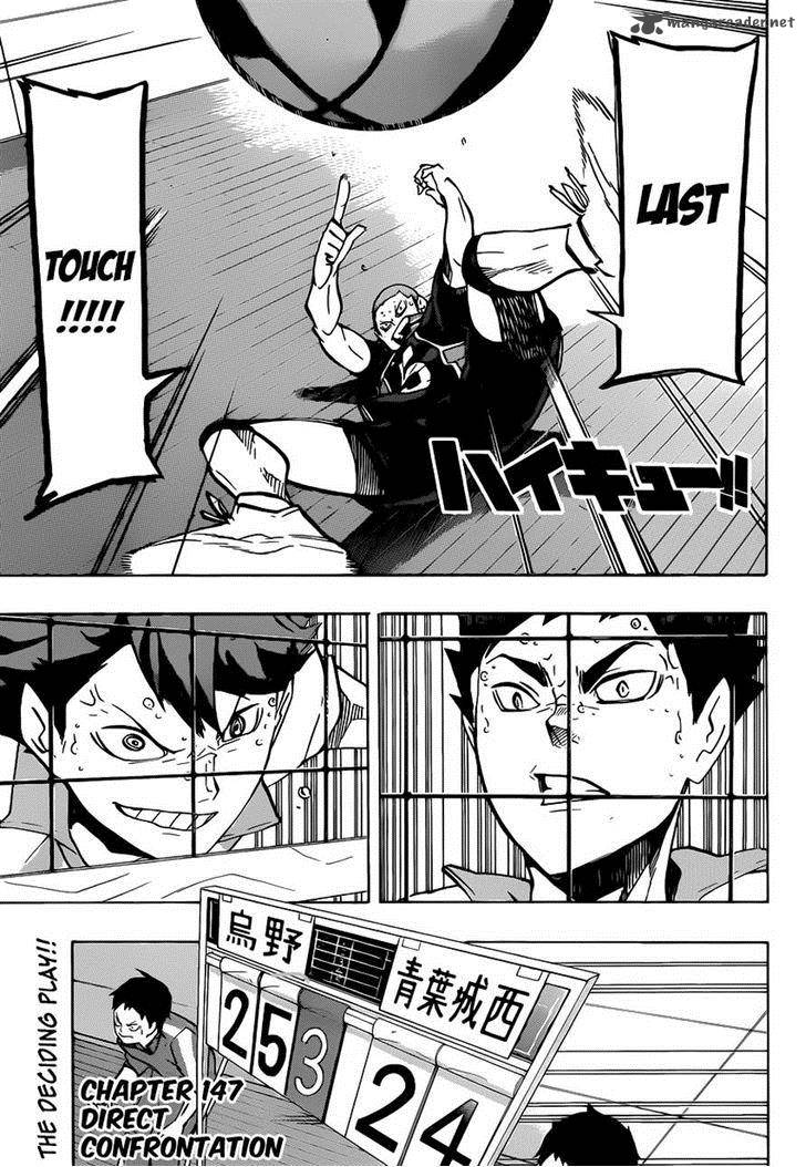 Haikyuu!! Chapter 147 - Page 1