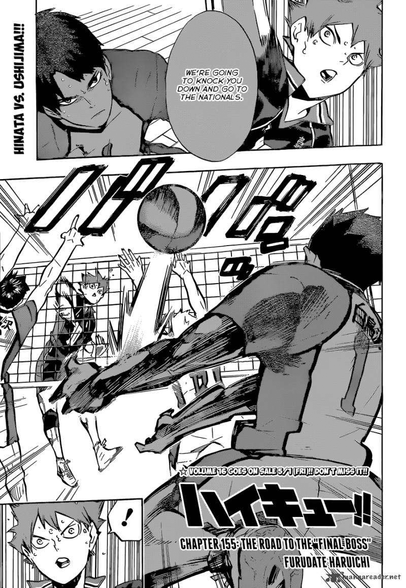 Haikyuu!! Chapter 155 - Page 2