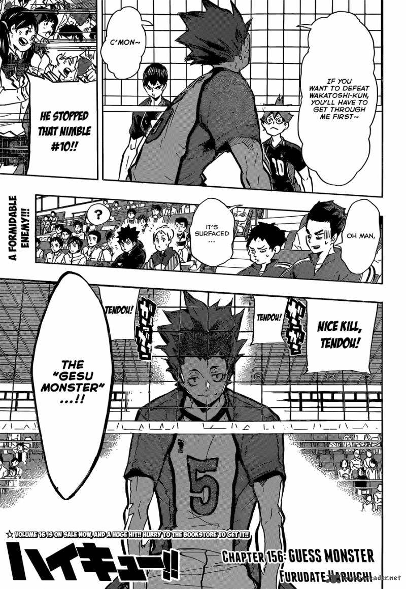 Haikyuu!! Chapter 156 - Page 2