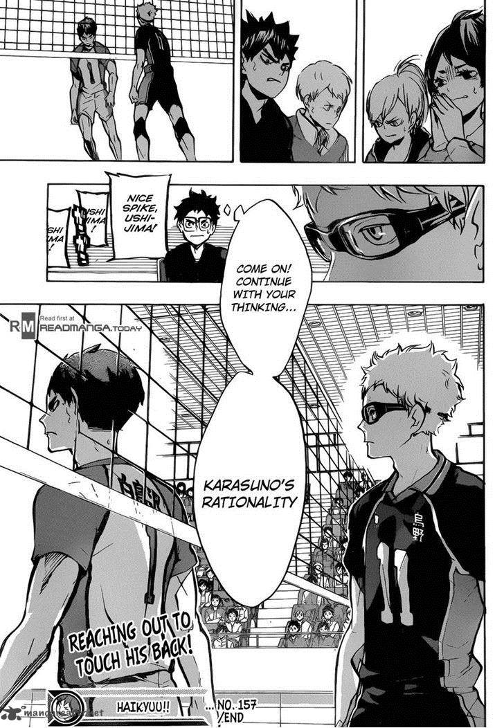 Haikyuu!! Chapter 157 - Page 17