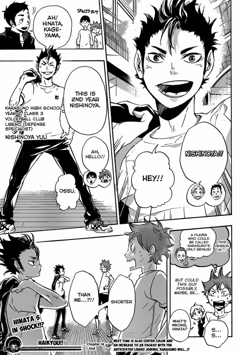 Haikyuu!! Chapter 16.1 - Page 24