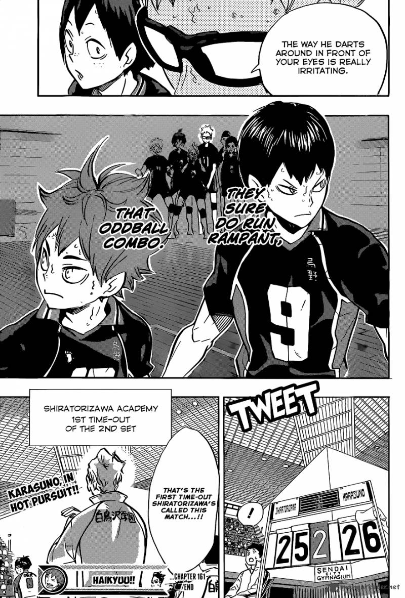 Haikyuu!! Chapter 161 - Page 18